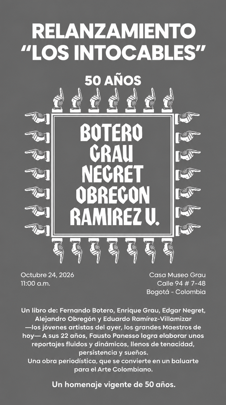 Homenajes, Libros, Cine y Nuevo edificio